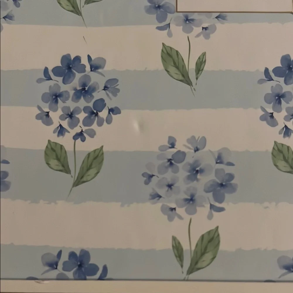 Floral 💙🩵 Notepad with Pen 150 sheets blue and white hydrangeas